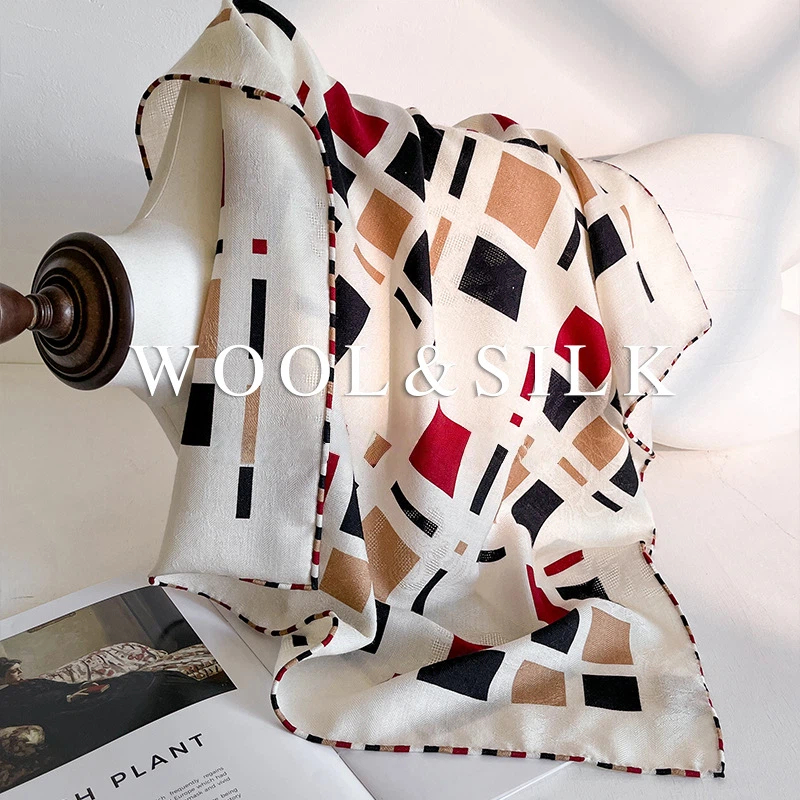 30% Silk 70% Wool Women's Scar – Wool Scarf Men Bewertung und Preis