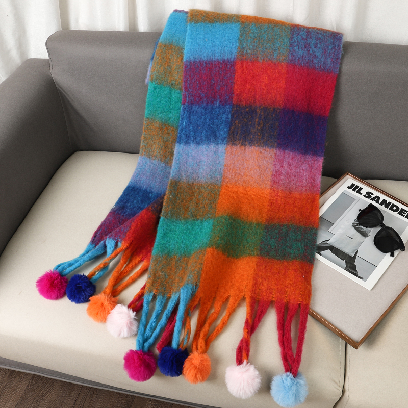 Luxury Plaid Scarf Winter Warm – Cashmere Pashmina Wrap Bewertung und Preis