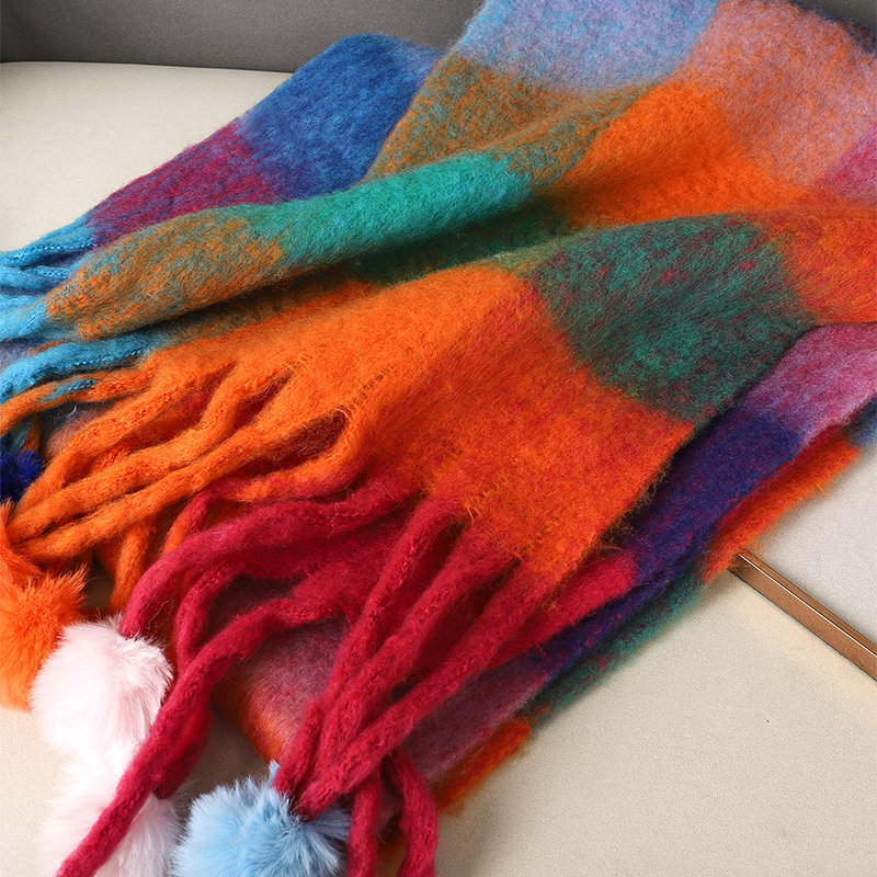 Luxury Plaid Scarf Winter Warm – Cashmere Pashmina Wrap Bewertung und Preis