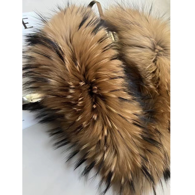 Raccoon Fur Collar Female Wint – Shawl Wrap Winter Bewertung und Preis