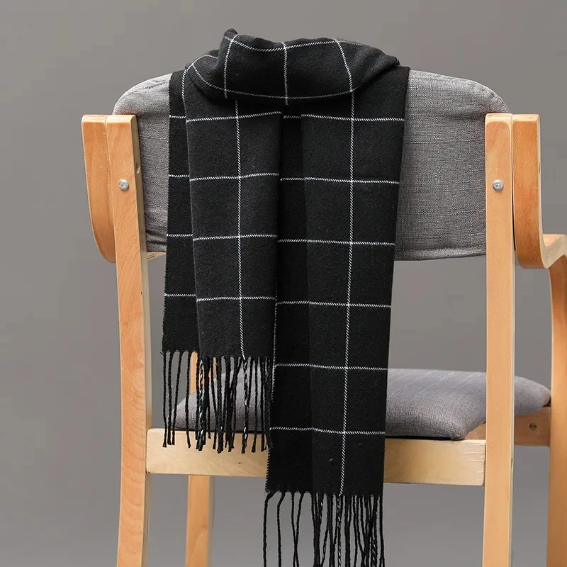 2024 New Winter Men Scarf Keep – Wool Scarf Men Bewertung und Preis